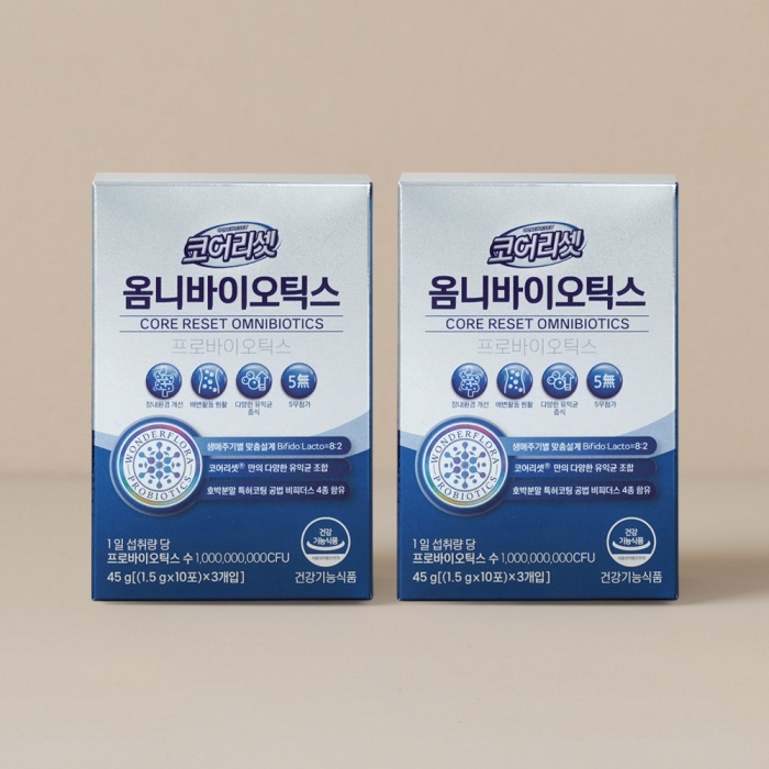 옴니바이오틱스 2개입(레몬라임맛) (소비기한 : 2024/11/24)